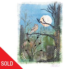 TBF9-night-owl fabric art